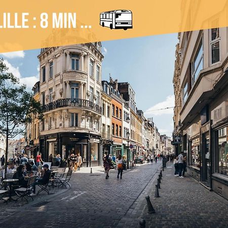 Le Design *Vieux Lille*Parking Gratuit*Fibre Apartment La Madeleine  Exterior foto