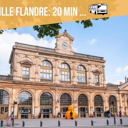 Le Design *Vieux Lille*Parking Gratuit*Fibre Apartment La Madeleine  Exterior foto